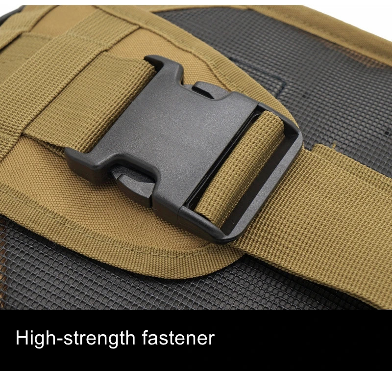 Men Backpack Molle Tactical Sling Chest Pack Shoulder Bag Outdoor Hiking Travel