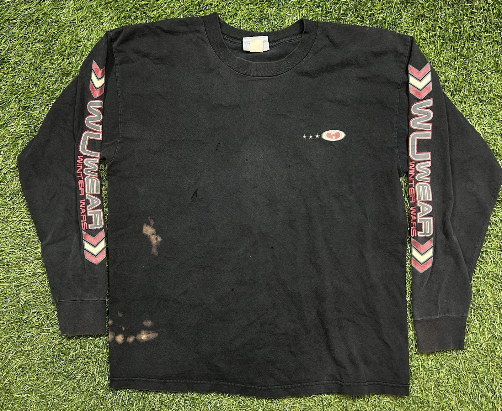Wu Wear Winter Wars Wu-Tang Clan Long Sleeve Shirt Men’s XL USA Vintage 90s