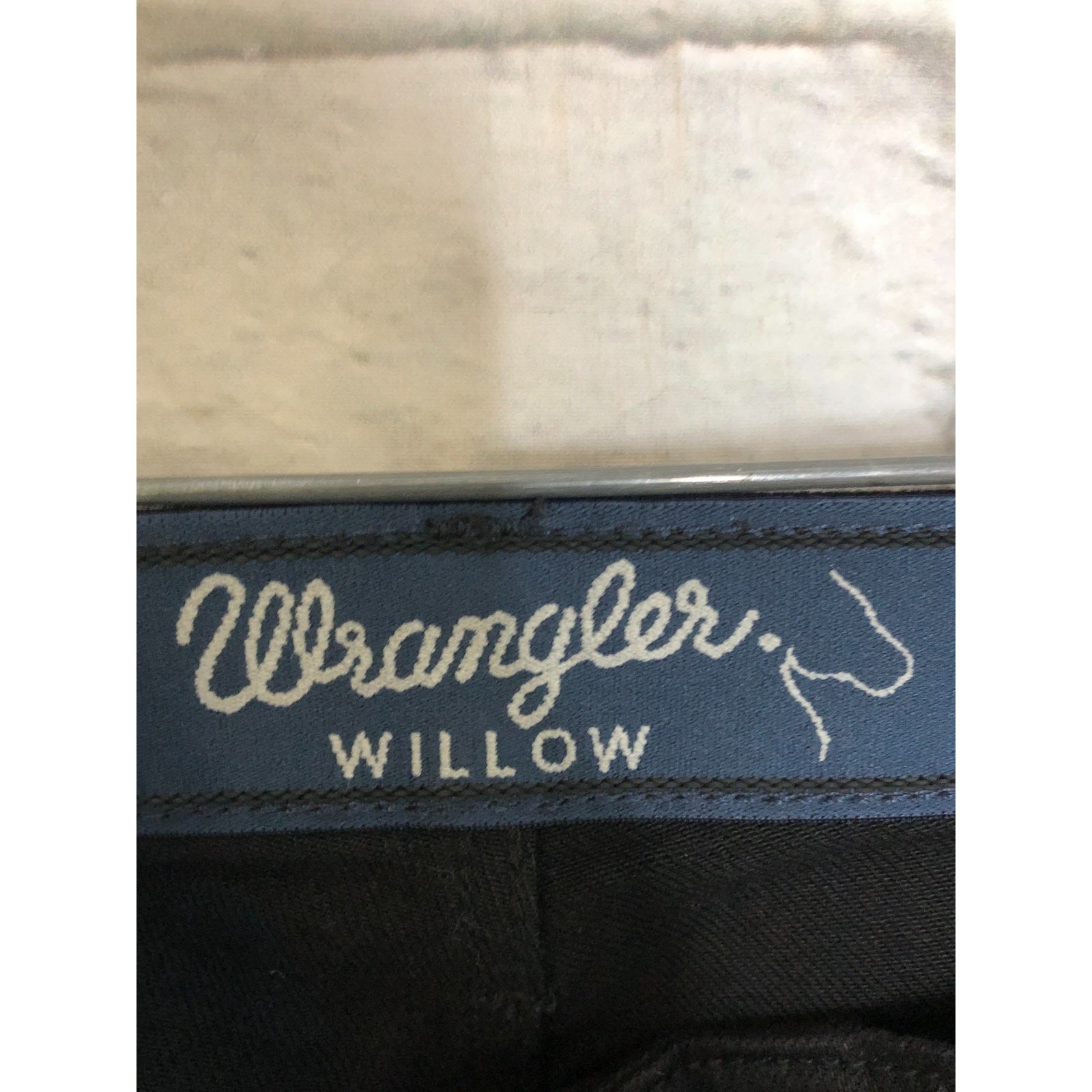 Wrangler Willow Ultimate Riding Jeans 30/9×36 Black Denim