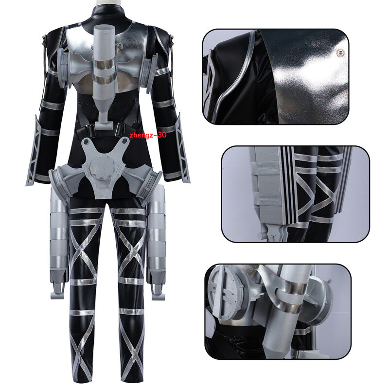 Anime Attack On Titan The Final Season Cosplay Costume Outfit Halloween Prop