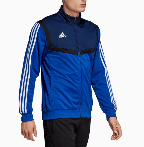 adidas Men TIRO 19 PRE Jacket Running Athletic Navy Top DT5266 Sz M