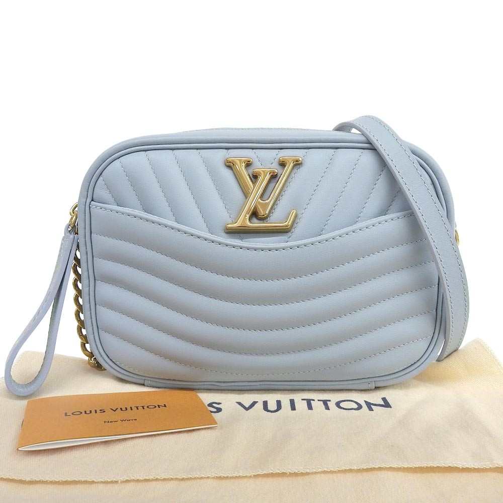 Louis Vuitton New Wave Camera Bag M55329 Shoulder Bag Epi Blue Unisex #TYB513