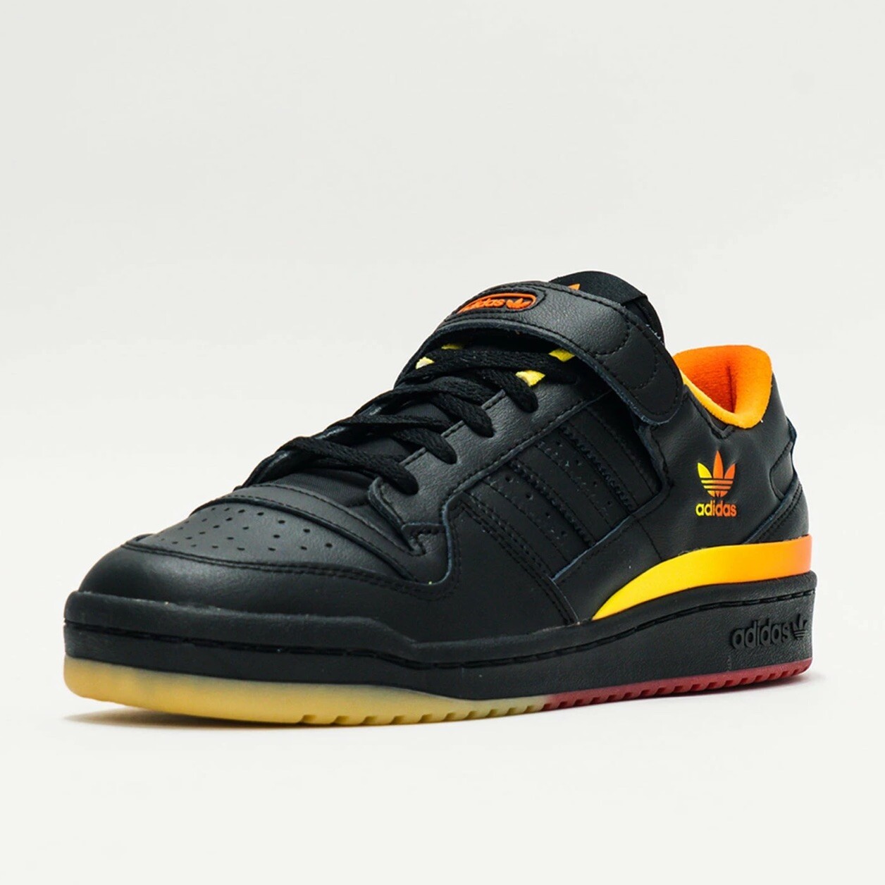 Adidas Originals Forum Low Men’s Sneaker Athletic Shoe Black Trainer #891