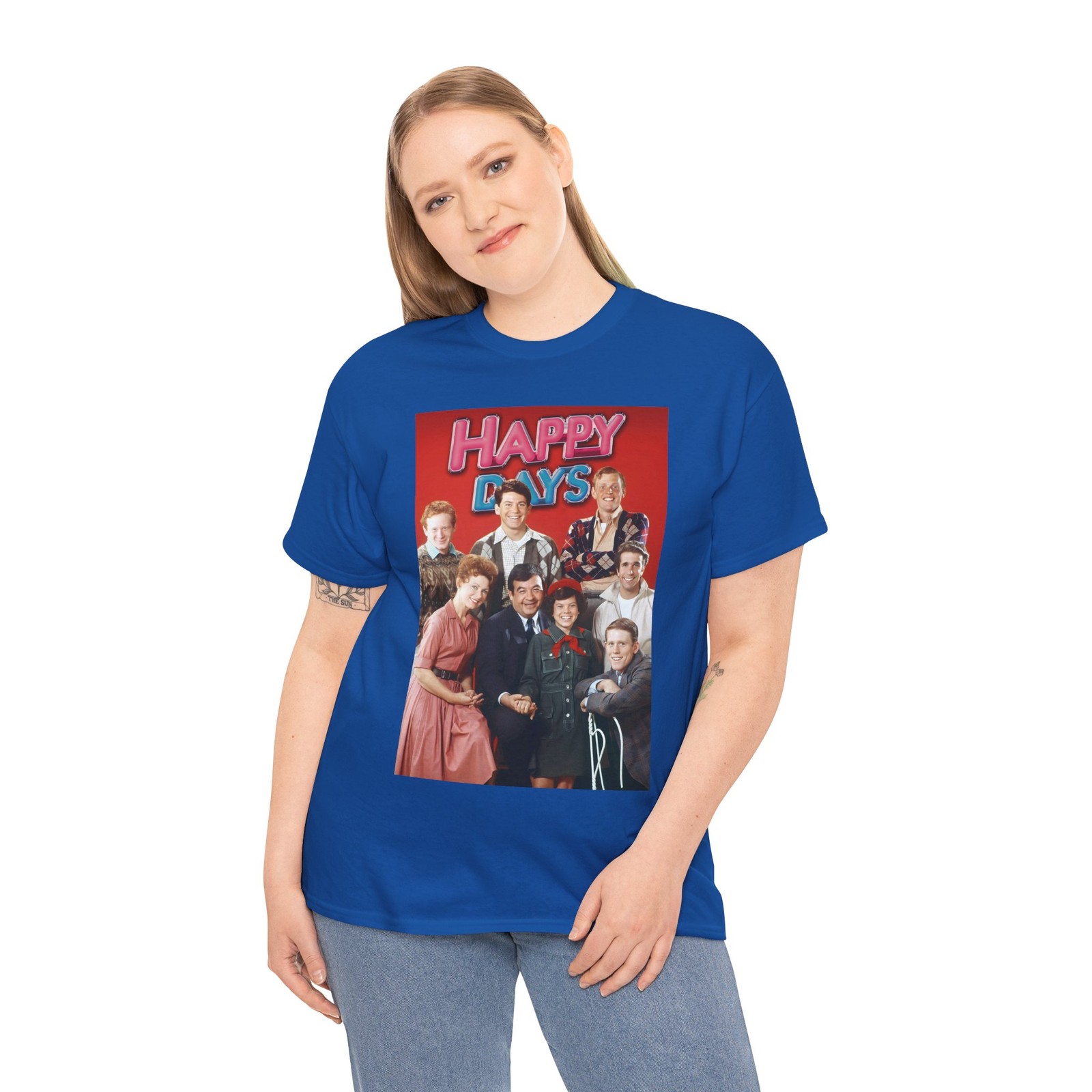 Happy Days TV (1974-84) T-Shirt 50s 60s 70s Comedy TV Fonzie