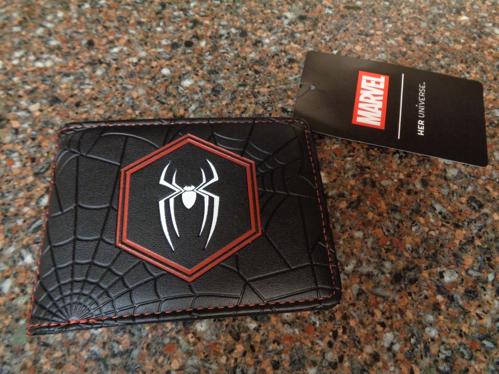 Marvel Spider-Man Brand New Day Bifold Wallet 🕷️🕸️ Black Her Universe New