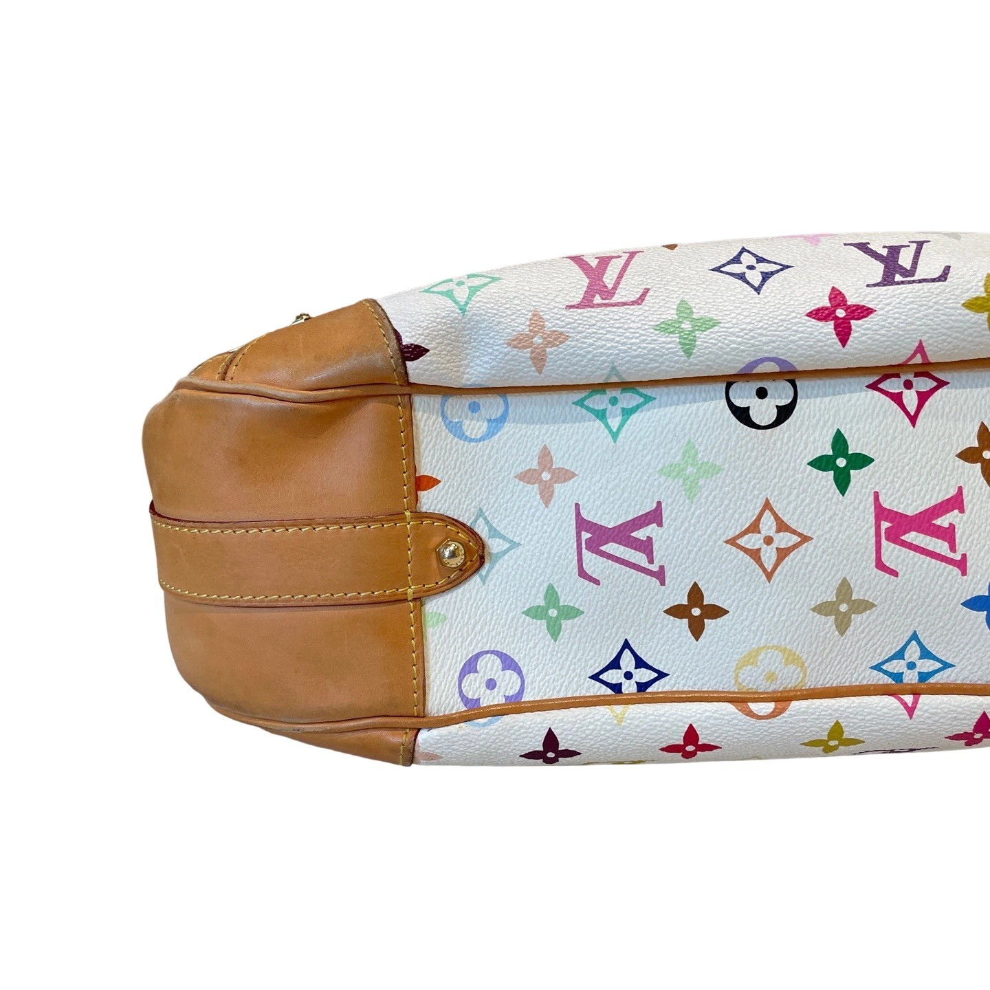 Louis Vuitton Greta Satchel Multicolor Monogram Canvas