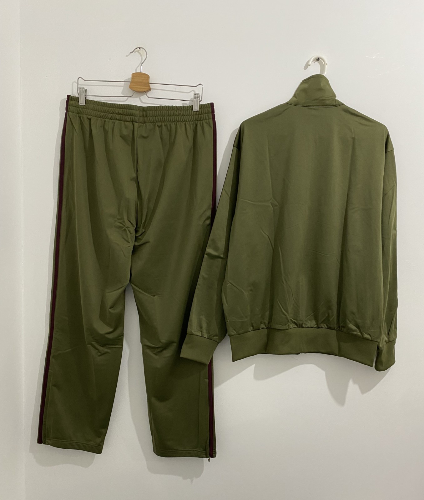 Adidas Originals Classics Firebird Tracksuit Focus Olive Maroon Size XL