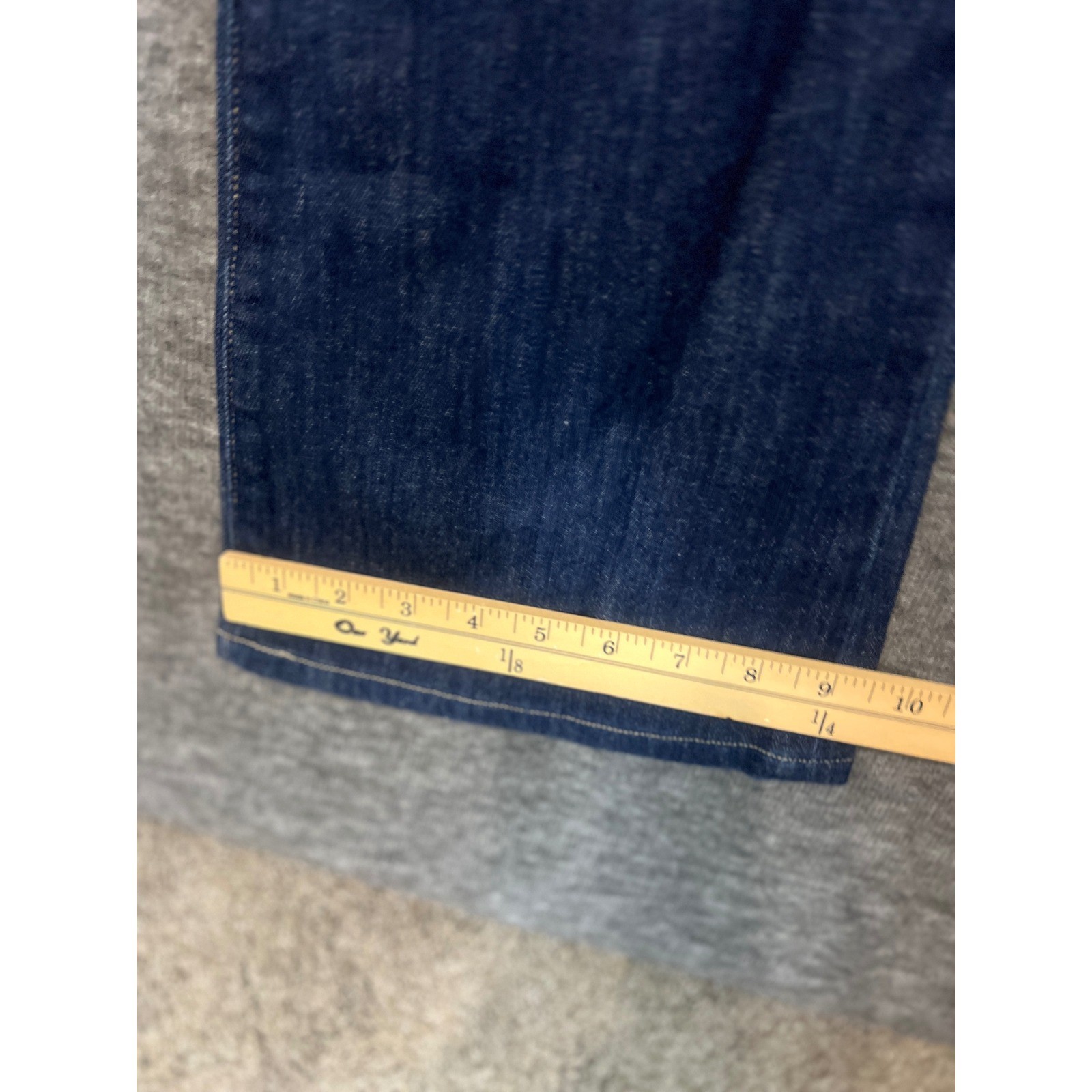 Gap 1969 Perfect Boot Jeans Womens 32/14r Dark Wash Denim Blue Bootcut 3825-01