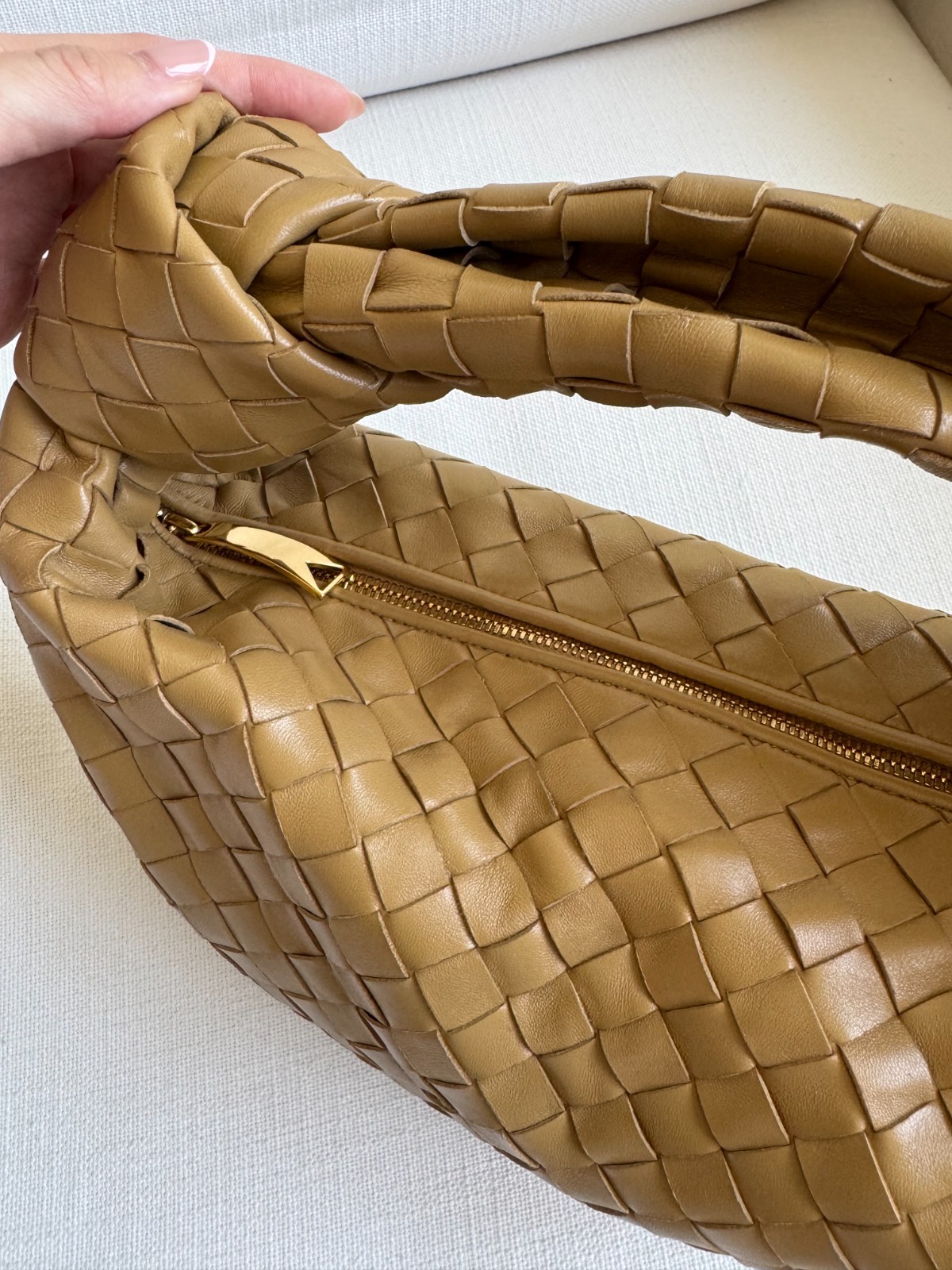 Bottega Veneta Small Jodie Dark Praline