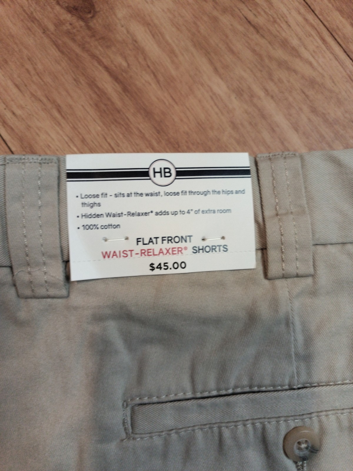 HB SHORTS Loose Fit Relaxed Golf Hiking Walking Size 50 Long