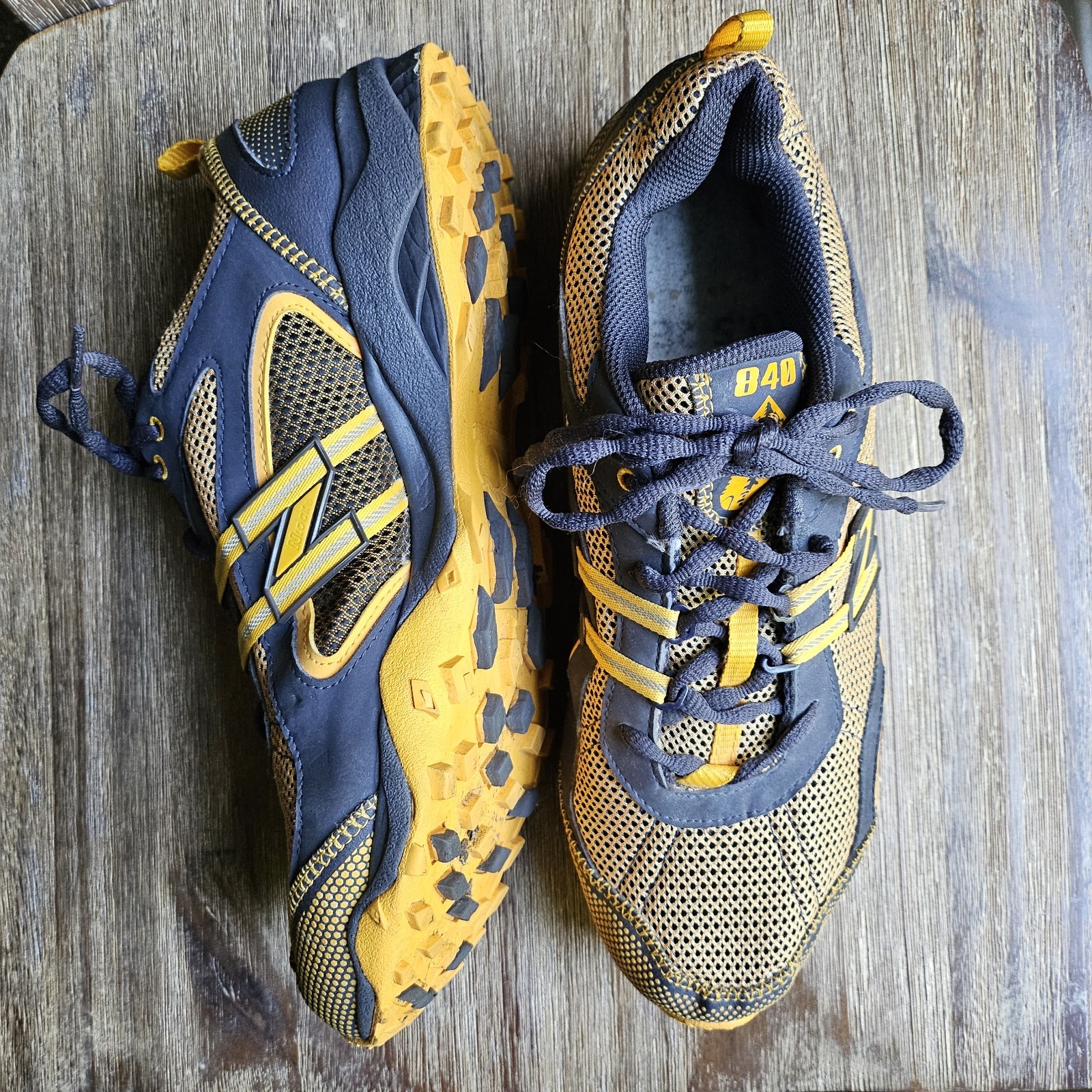 New Balance Men’s US 10.5 MT840GR Jogging Running Trail Shoes, MISSING INSOLES