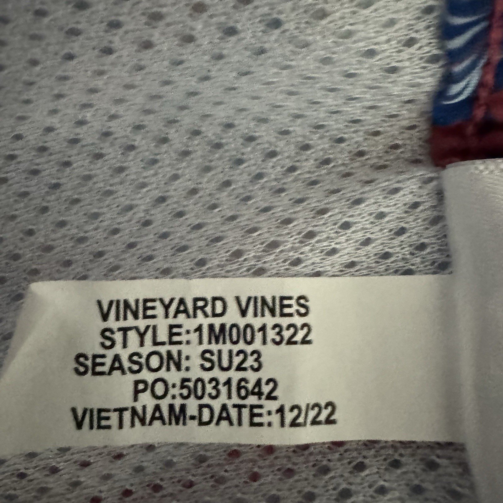 Vineyard Vines Men’s Swim Trunks Shorts Size XXL Pink Seahorse Print Drawstring