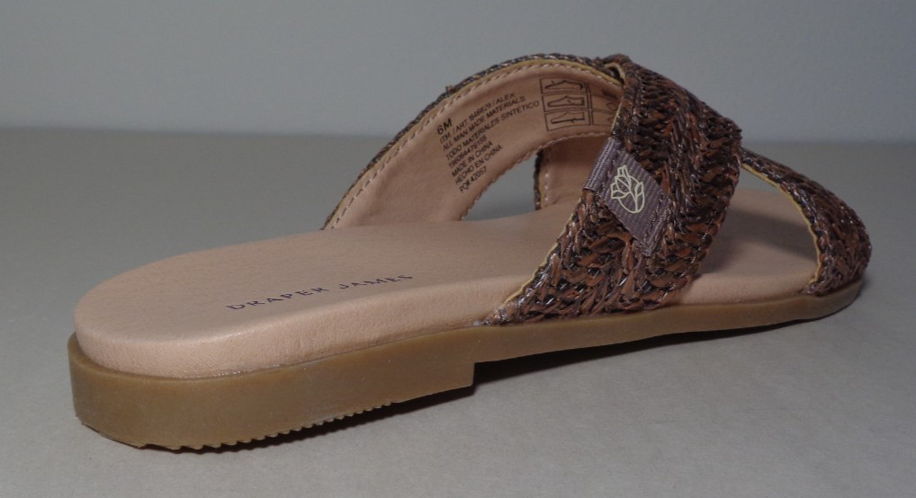 Draper Size 9 M / ALEX / Brown / Raffia Woven Sandals / New Women’s Shoes