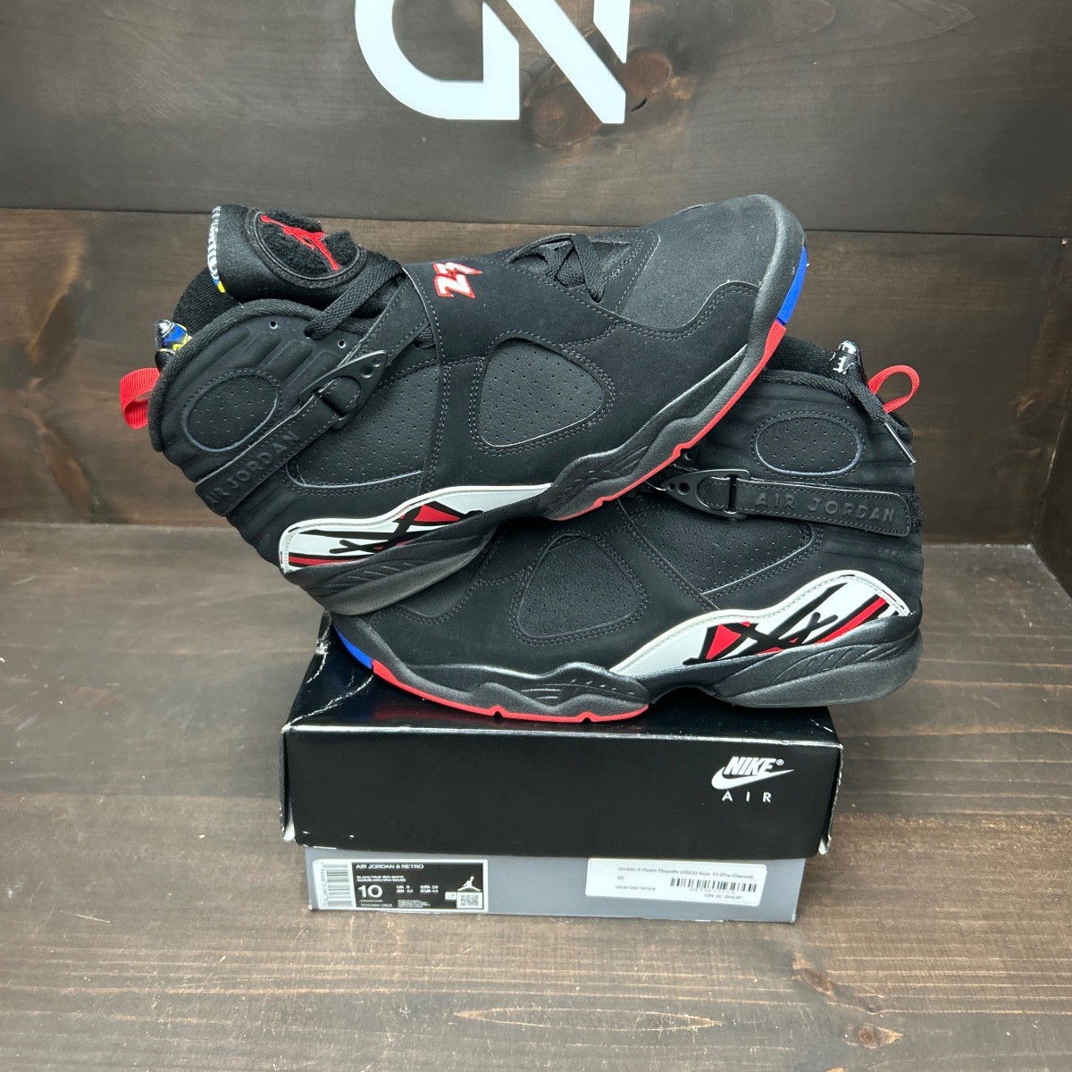 Jordan 8 Retro Playoffs (2023) (Pre-Owned) – 305381-062-10-PO-5 – (Li… Size 10