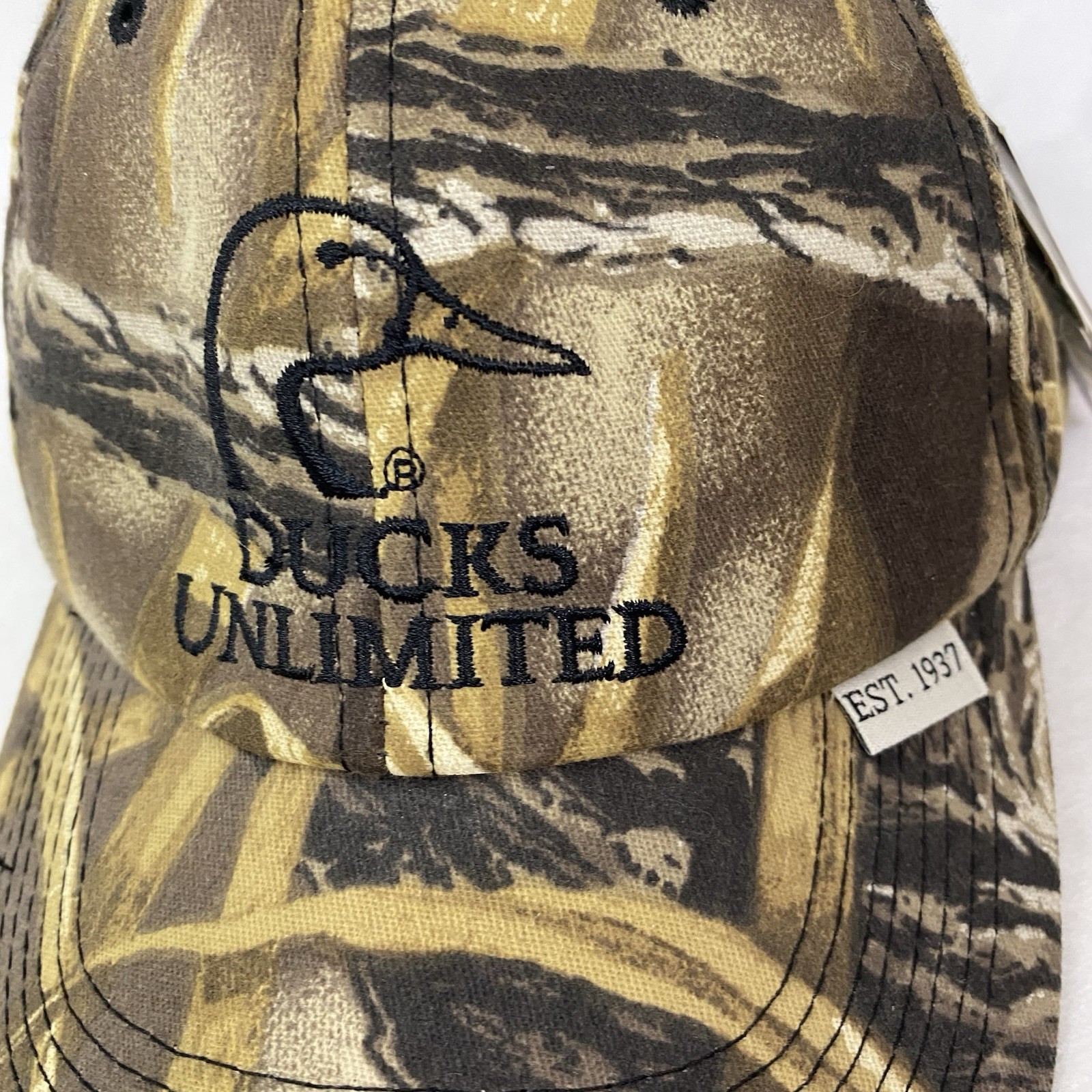 Ducks Unlimited Outdoor Cap Camo Adjustable Baseball Hat Adult One Size Fit Most