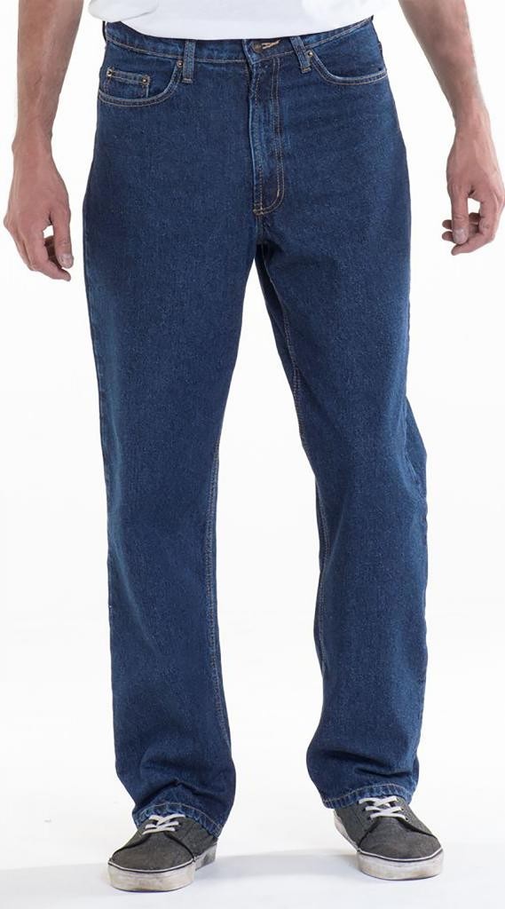 ROCXL Big Men’s 5-Pocket Denim Jeans Pants 58 x 30 Fixed Waist