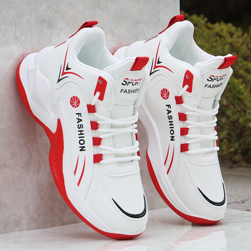 High Top Mesh Breathable Athletic Running Shoes Non Slip Students