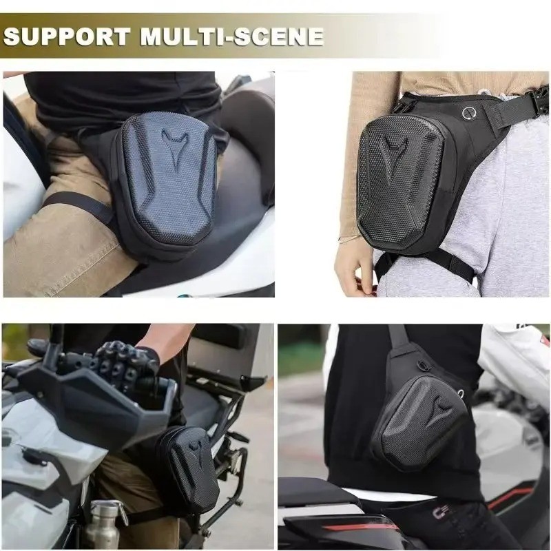 Waterproof Motorcycle Leg Bag Drop Thigh Waist Pack Riding Biker Travel Pouch