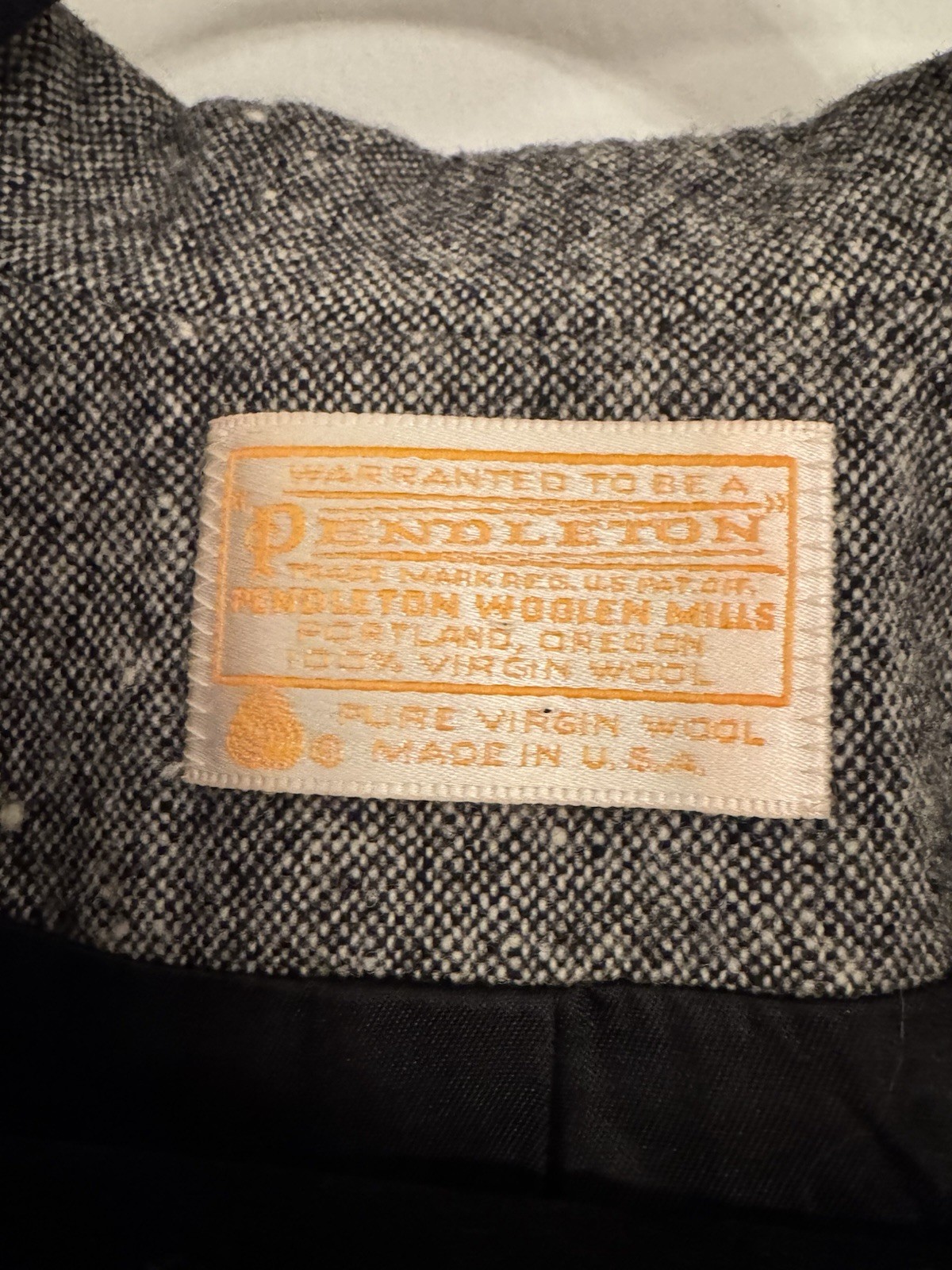 Vintage Pendleton Women 6 100% Virgin Wool Button Blazrr Bomber Jacket USA