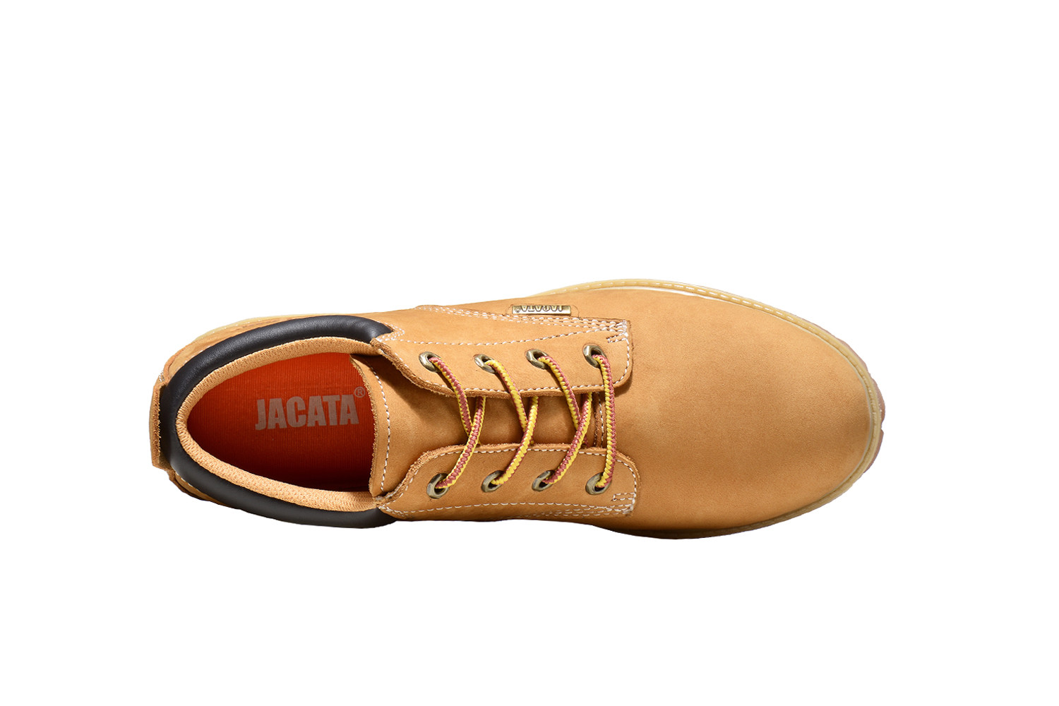 Men’s Low Cut Work Boots Short Genuine Leather Water Resistant Heavy Duty 8651