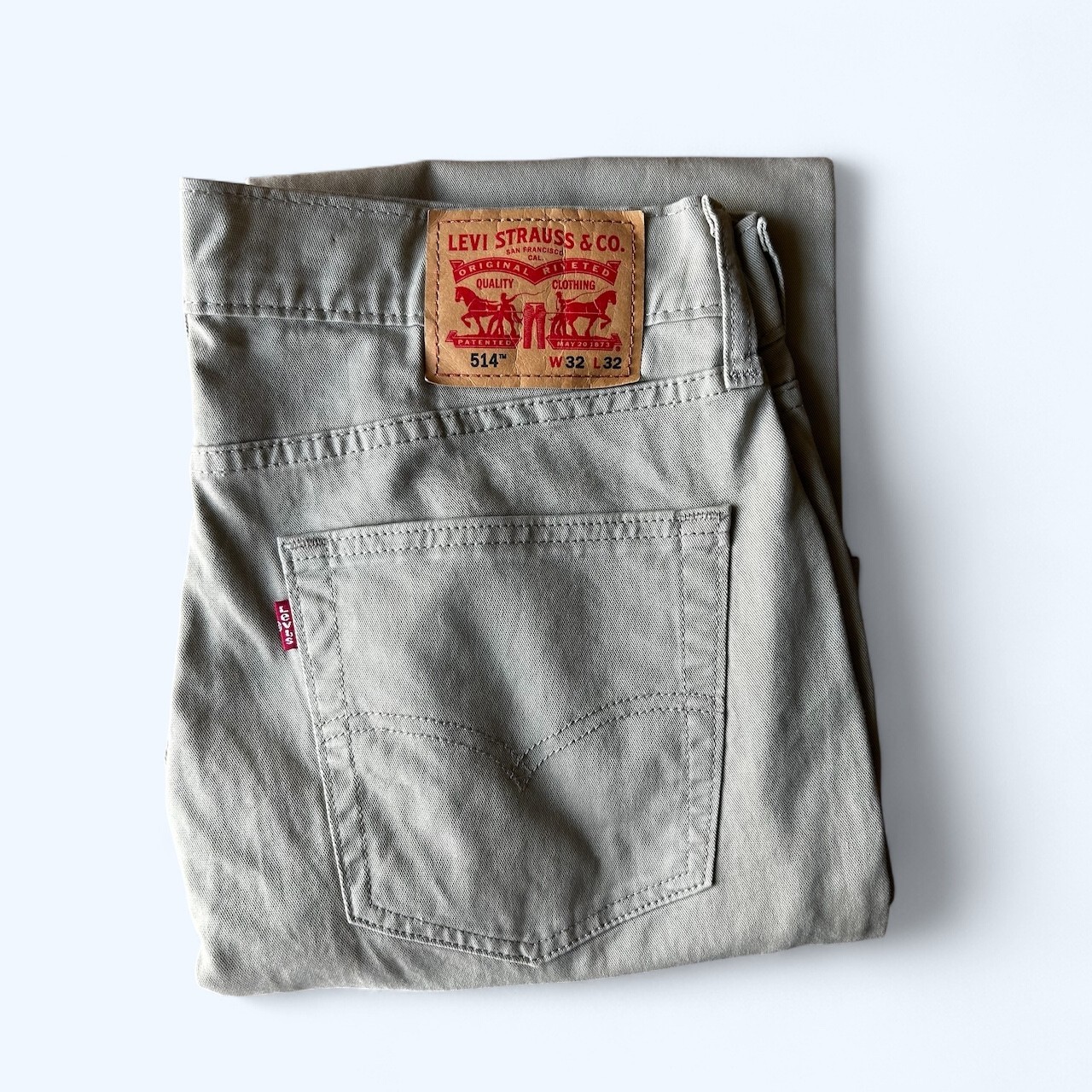 Levi’s Men’s 514 Straight Stretch Jean Tan Size 32×32