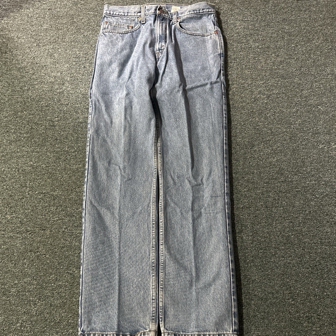 Levi’s 505 Men’s Jeans Vintage Y2K, Blue, Regular Fit, Straight Leg, Denim