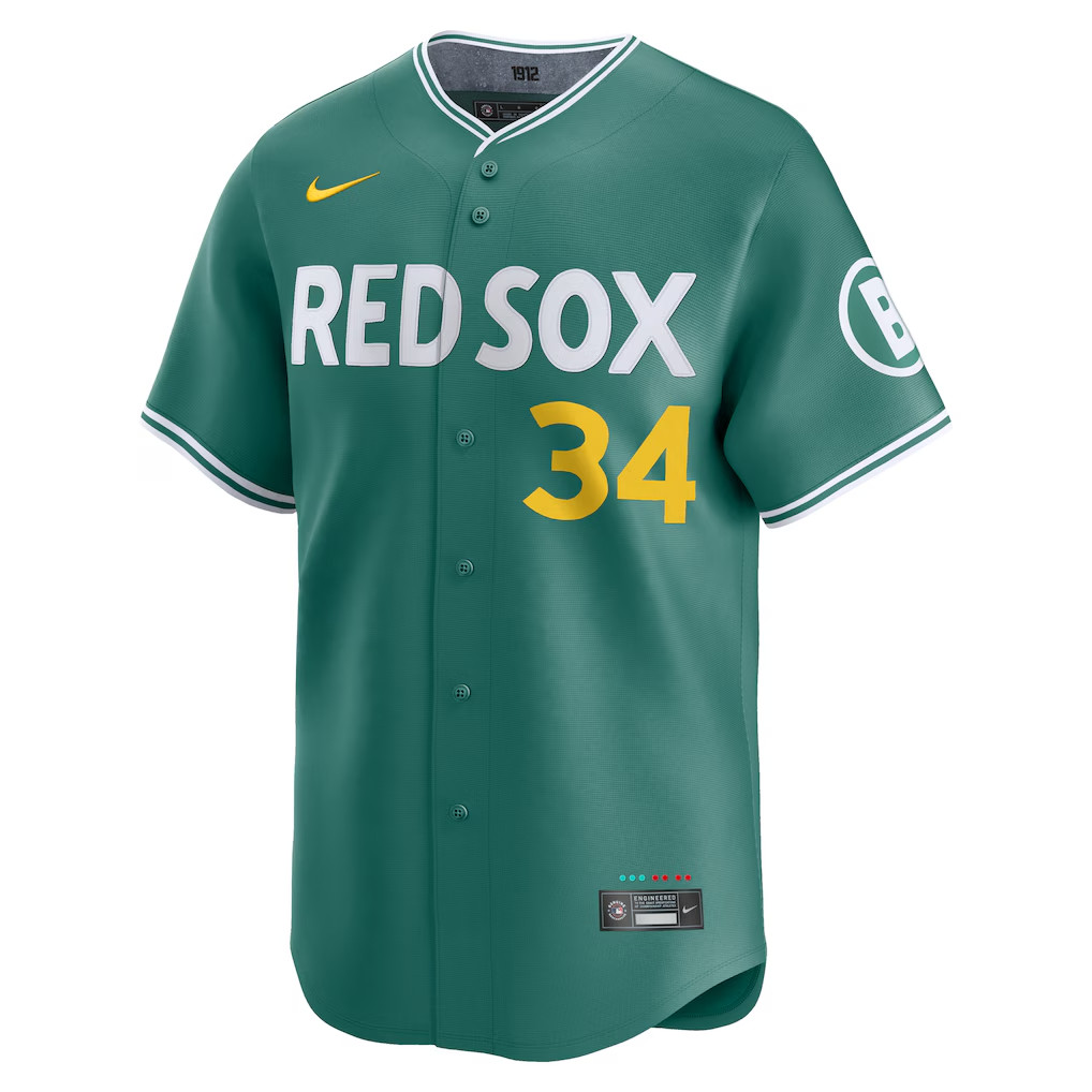 Nike David Ortiz City Connect Boston Red Sox Limited Jersey Mens Green Monster
