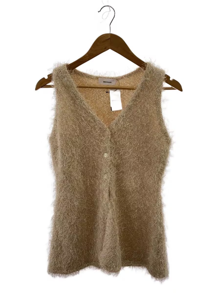 MIESROHE Sleeveless Cut and Sew Top, FREE Size, Polyester, MWNT242018