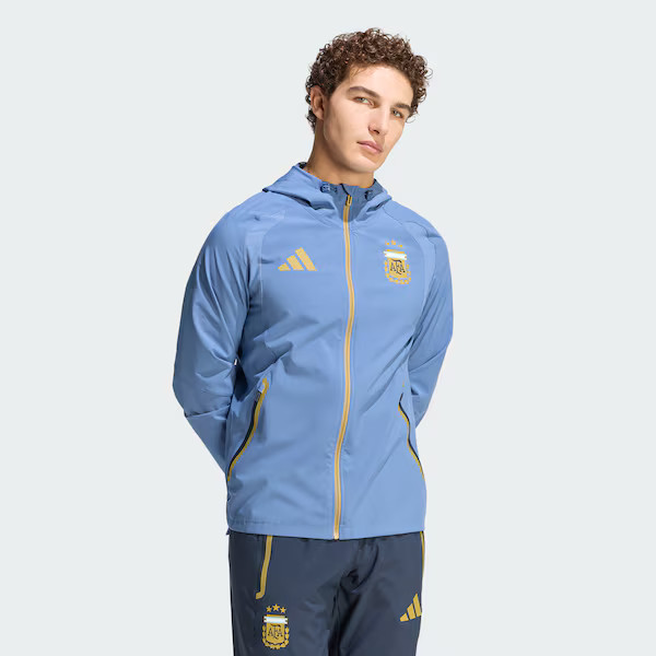 adidas Argentina National Team Hoodie Blue Men’s Licensed