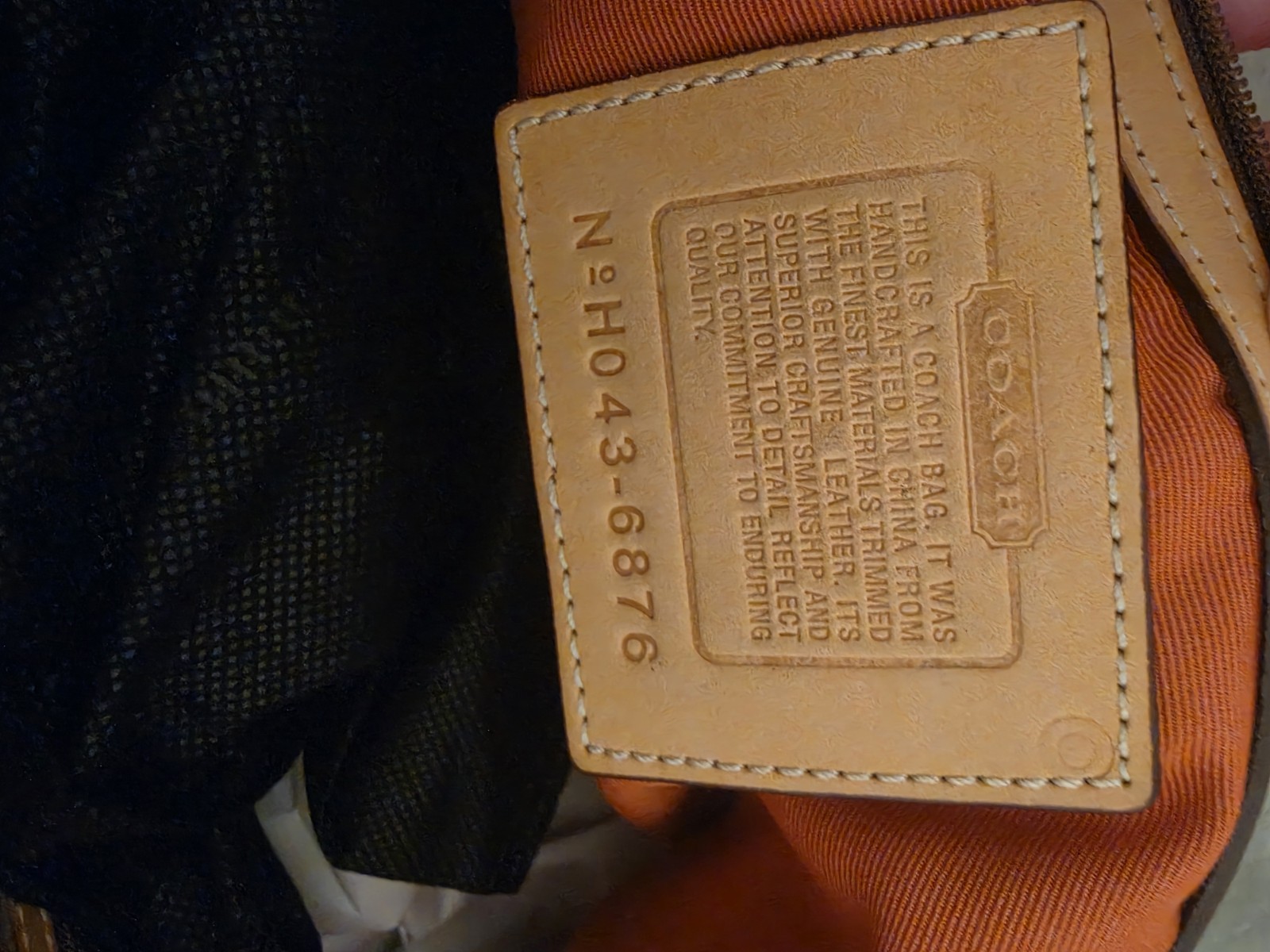 Coach Medium Shoulder Bag Brown/Beige