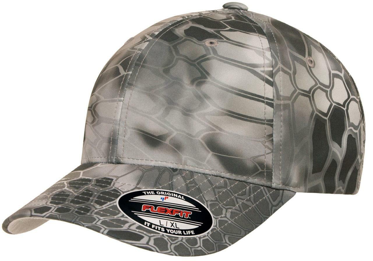 Flexfit 6277KR Kryptek Structured 6-Panel Fitted Baseball Hat Cap