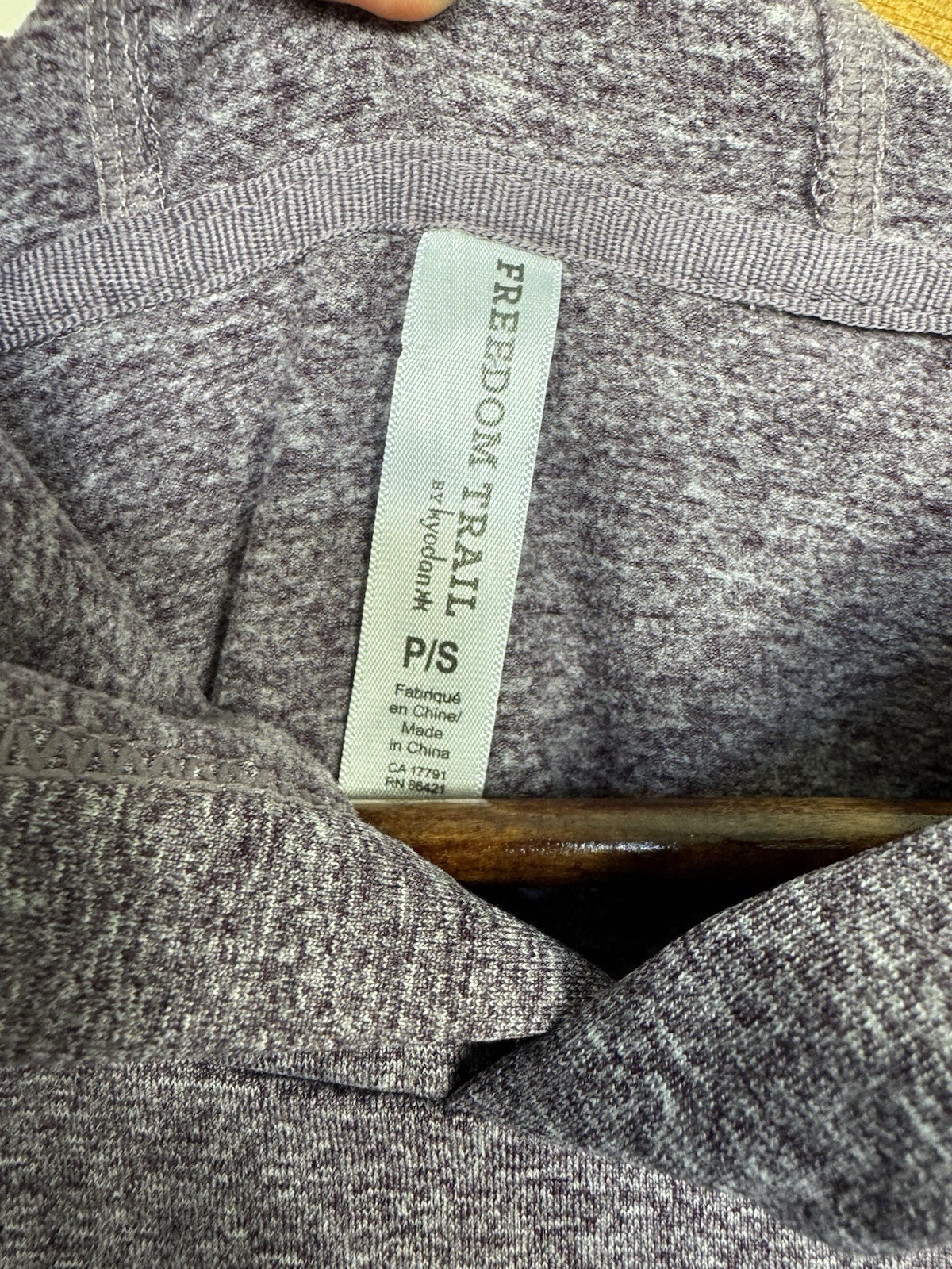 Freedom Trail by Kyodan MaroonHoodie Long Sleeve Athletic Sweatshirt Dress Small