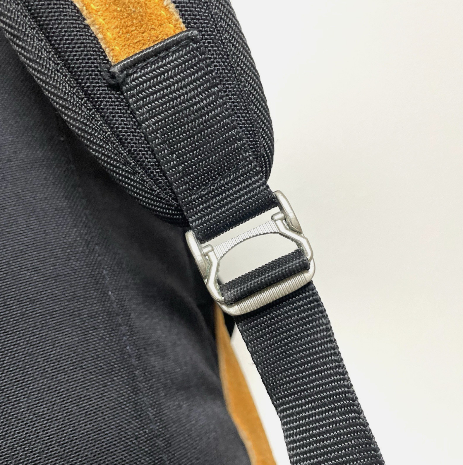Masterpiece MSPC Backpack Bag Yellow Suede Leather Thin Made Japan RRP $339 RARE