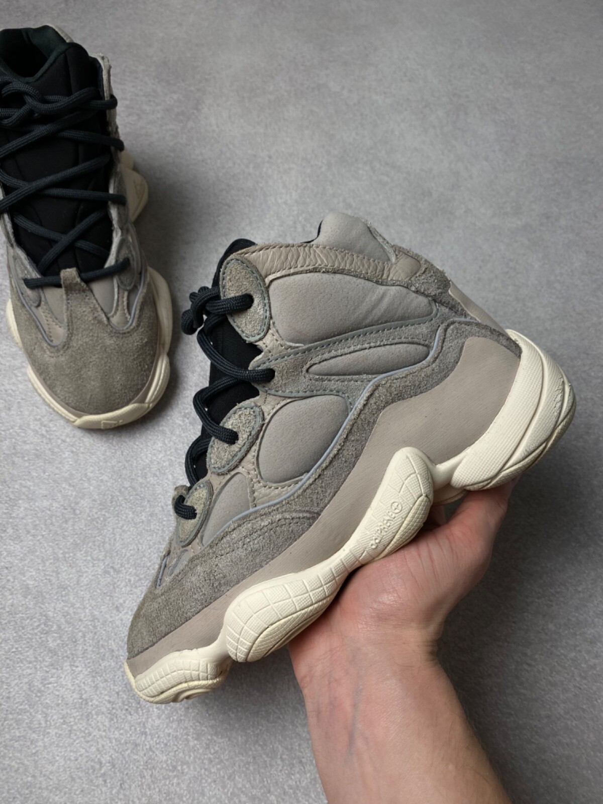 Women’s Adidas Yeezy Boost 500 high Mist Stone GV7775 US6,5