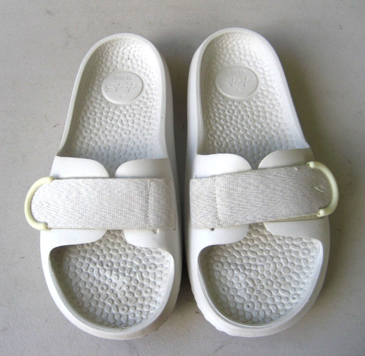 Allbirds Sugar Slider Sandals Womens 13 Mens 11 white Adjustable Strap Sugarcane