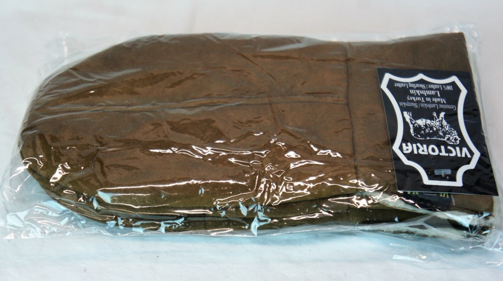 REAL GENUINE SHEEPSKIN SHEARLING LEATHER MITTENS UNISEX TOFFEE BROWN SUEDE S-2XL