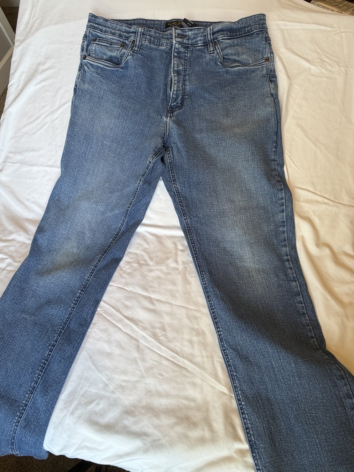 Urban Star Premium Apparel Men’s Slim Fit Jeans Blue Denim Stretch 5-Pocket