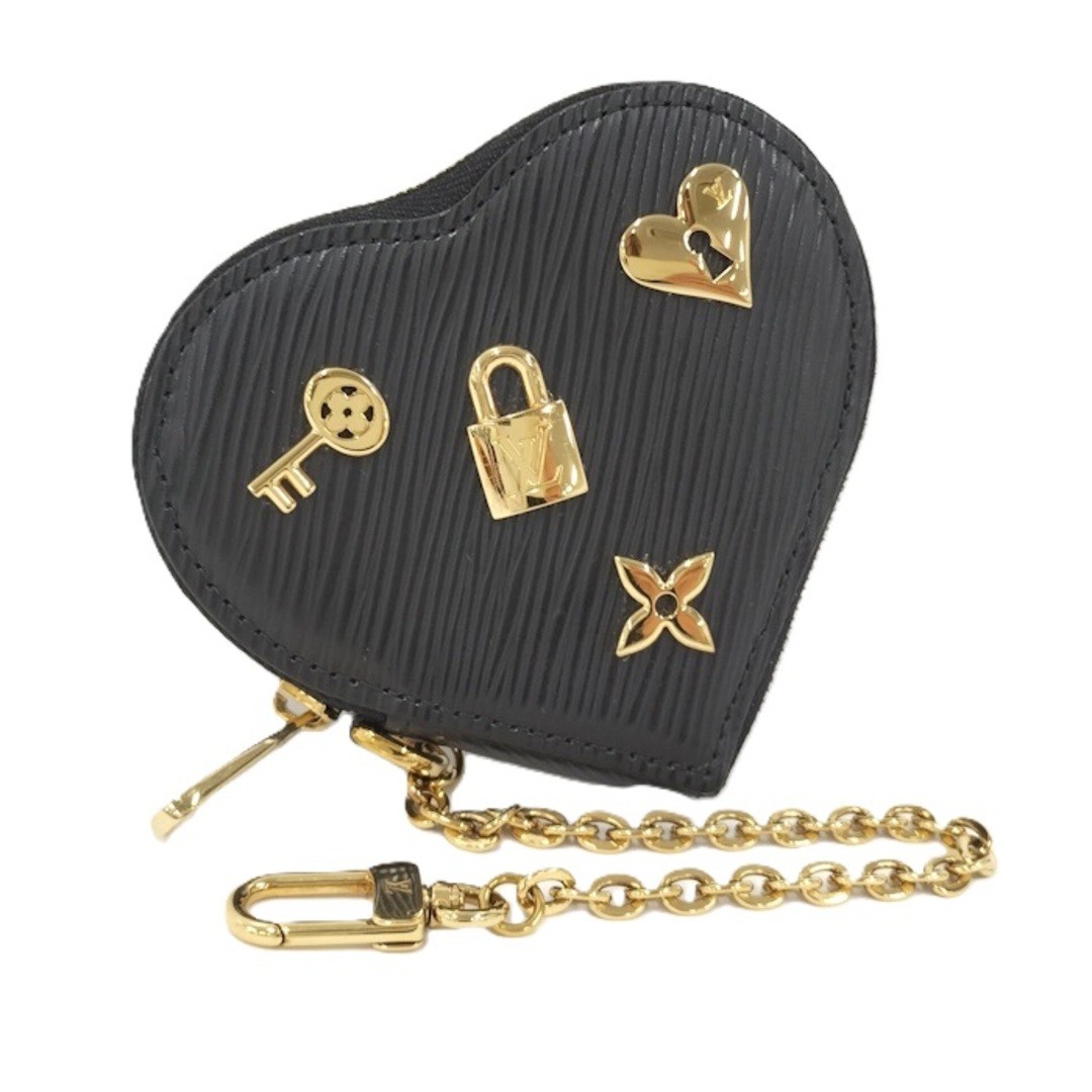 Louis Vuitton Portomone Cool Love Lock Coin Case Epi Used SKAI-0