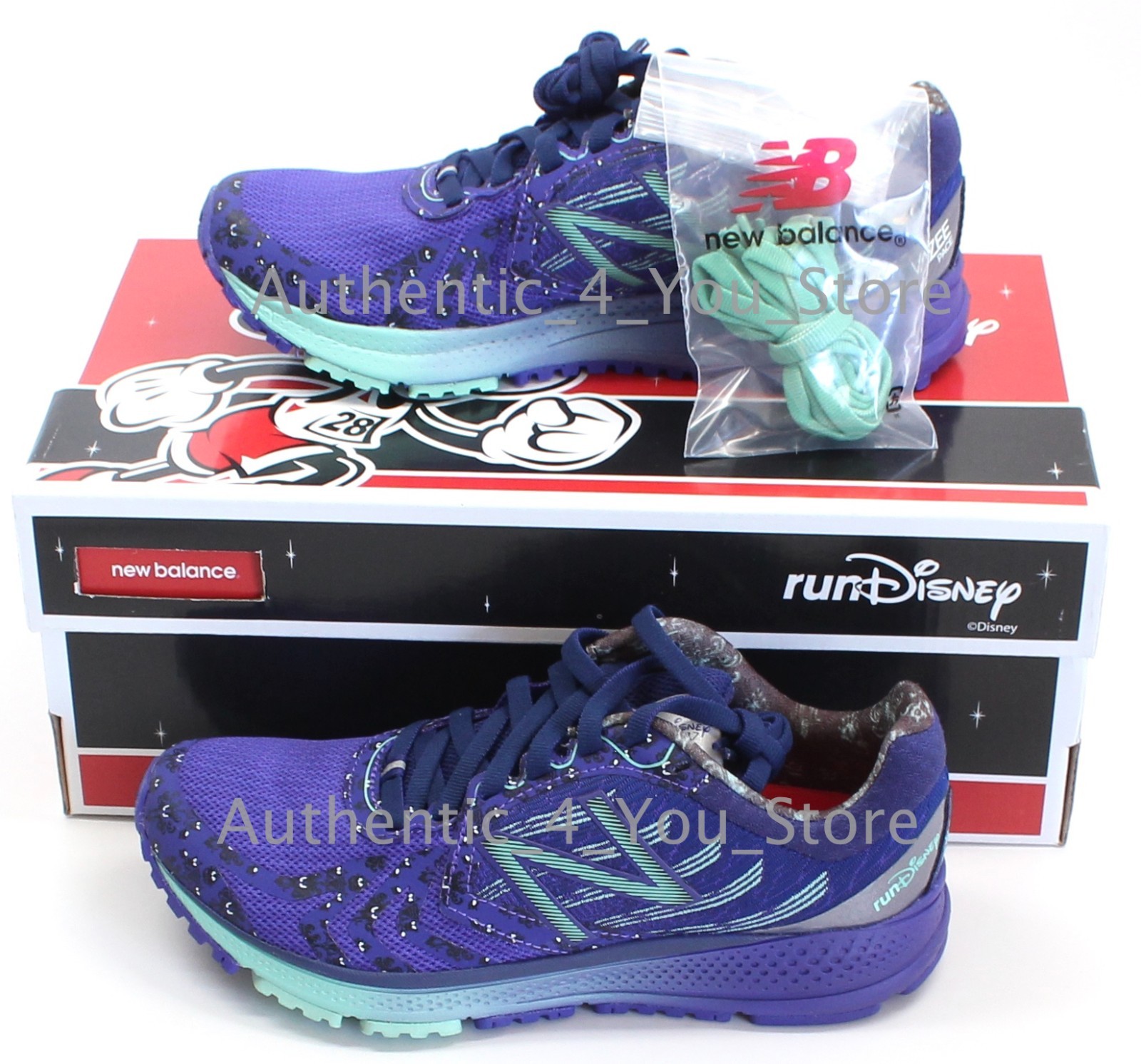 New Balance RunDisney Run Disney Haunted Mansion Shoes Vazee Pace V2 Size 5-10.5