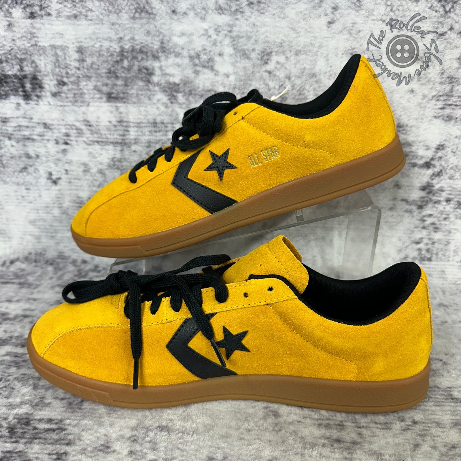 NIB Converse All Star Classic Trainer OX Men’s 11 Yellow/Black/Gum A15621C