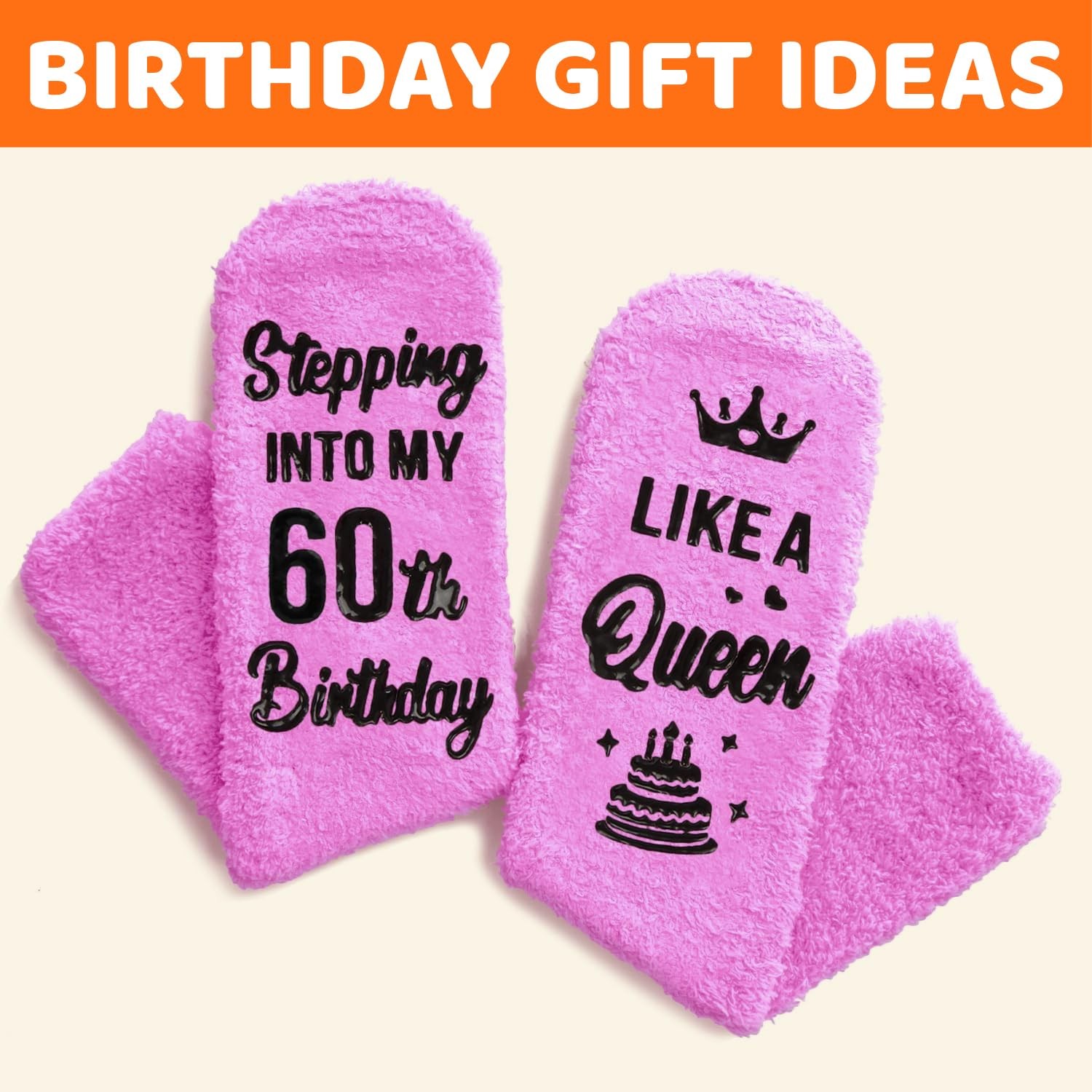 60th Years Old Birthday Gifts – Socks for 60 Year Olds, Gift Ideas for 60 Yea…