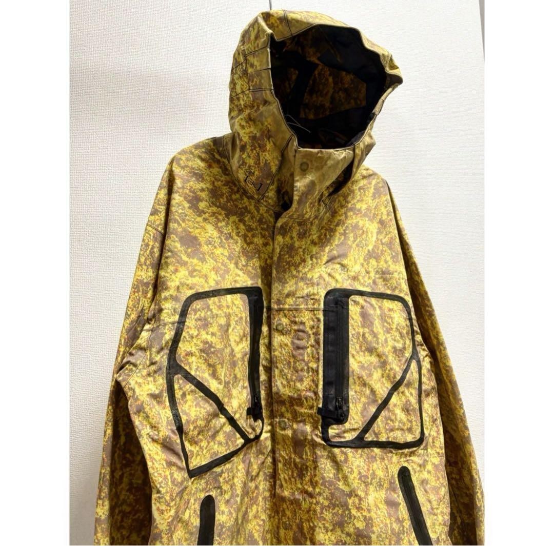 BURTON AK NITRAID Real Weed Camo GORE TEX Snowboard Jacket Mountain Parka M