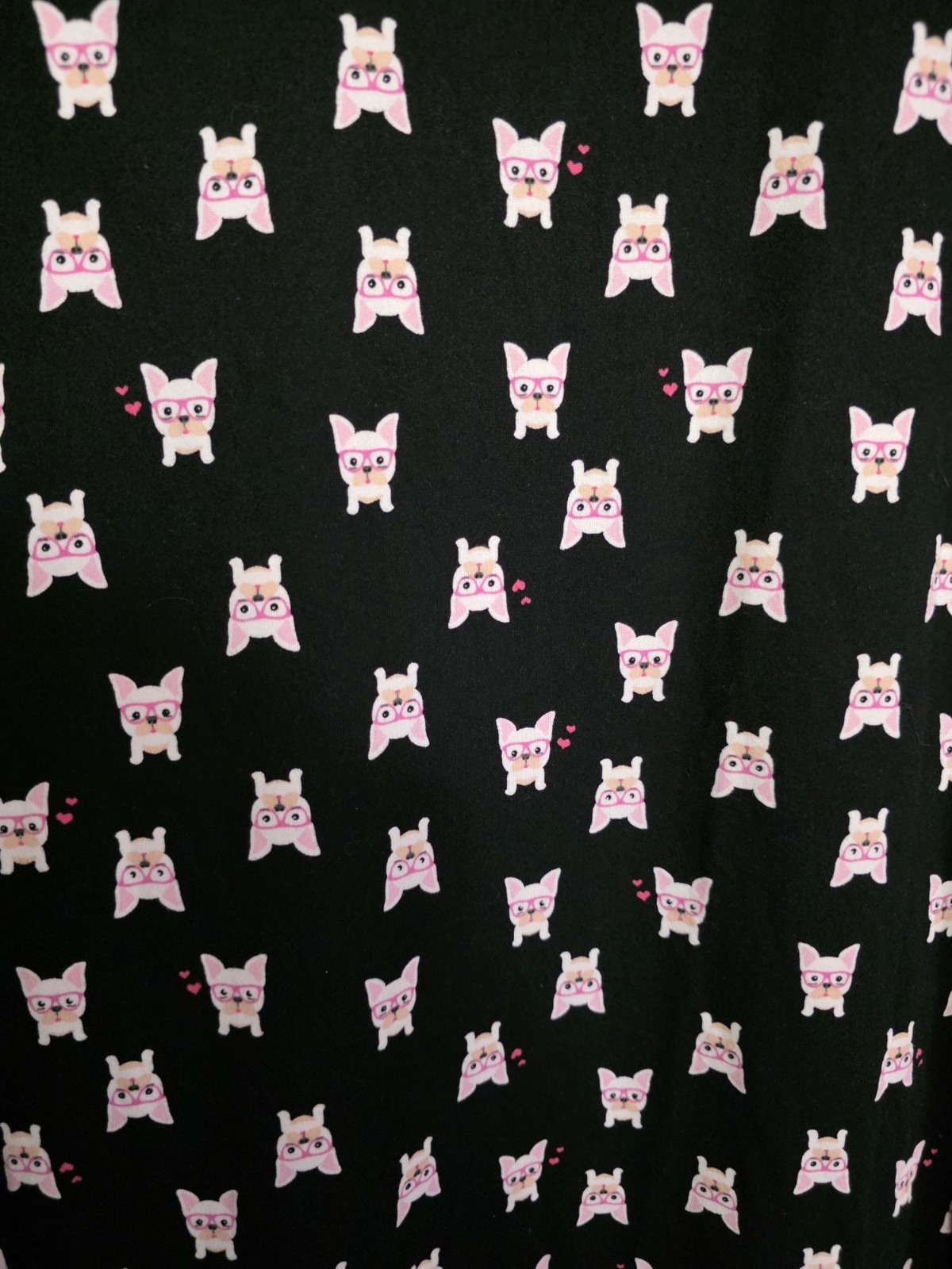 NWT Kensie All Over Frenchie Dog Print Sleep Shirt Nightgown Pajama Women’s M