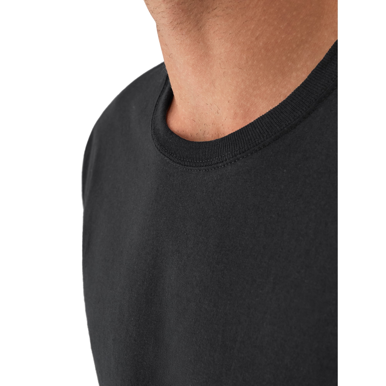 Hanes 6 Pack Mens T-Shirts Crew Neck Cool Comfort Size XL Value Pack Tagless NEW