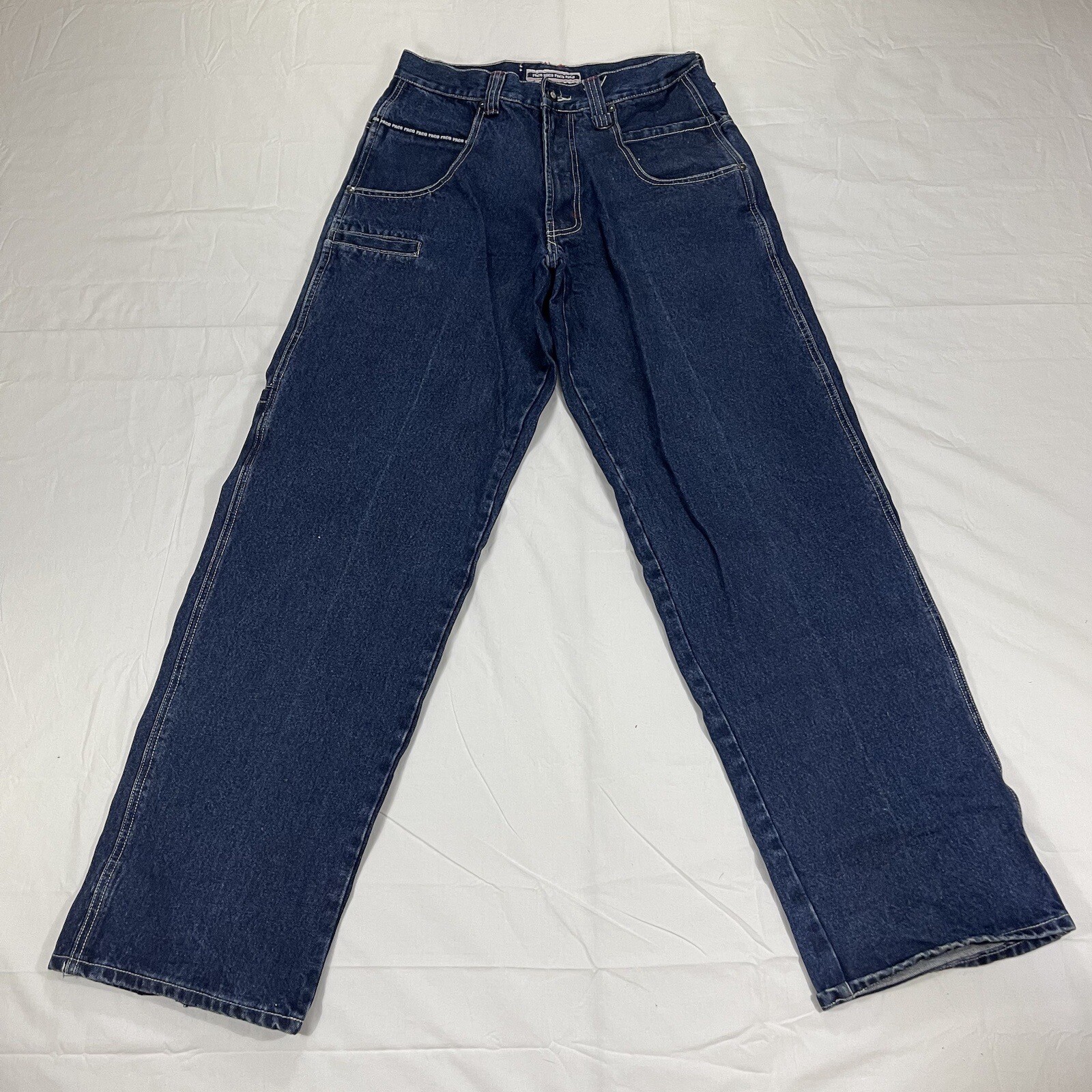Vintage 32×32 PACO Denim Jeans Baggy Wide Punk Grunge Skater 90s Y2K Hip Hop