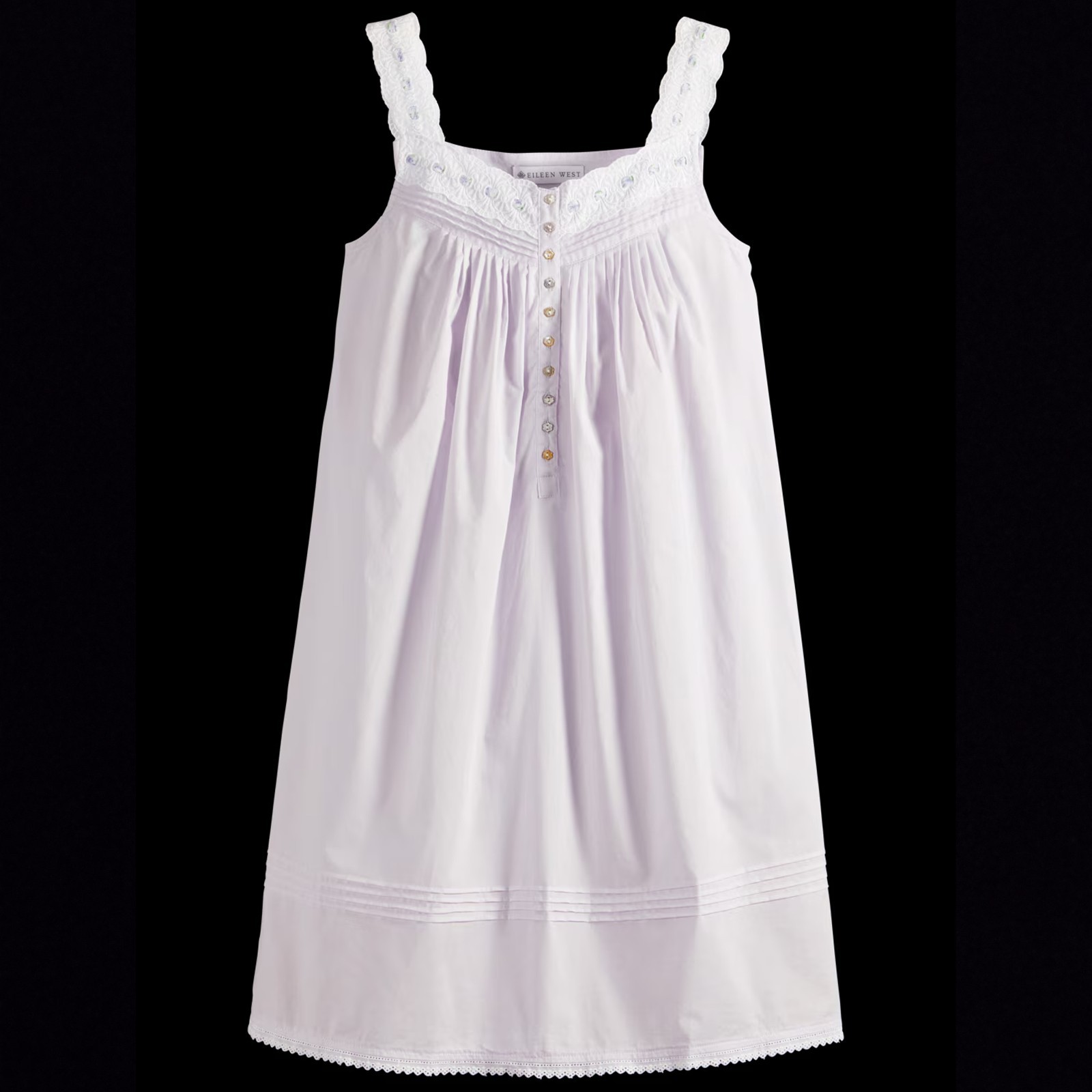 Eileen West Lavender Fields Cotton Lawn Chemise Nightgown