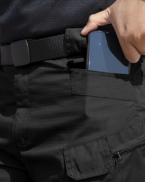 Mens Summer Tactical Shorts Cargo Outdoor Waterproof Hiking Fishing Track Short
