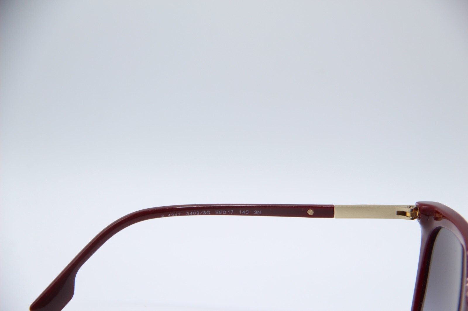 NEW BURBERRY B 4347 3403/8G VIOLET GRADIENT AUTHENTIC FRAMES SUNGLASSES 56-17