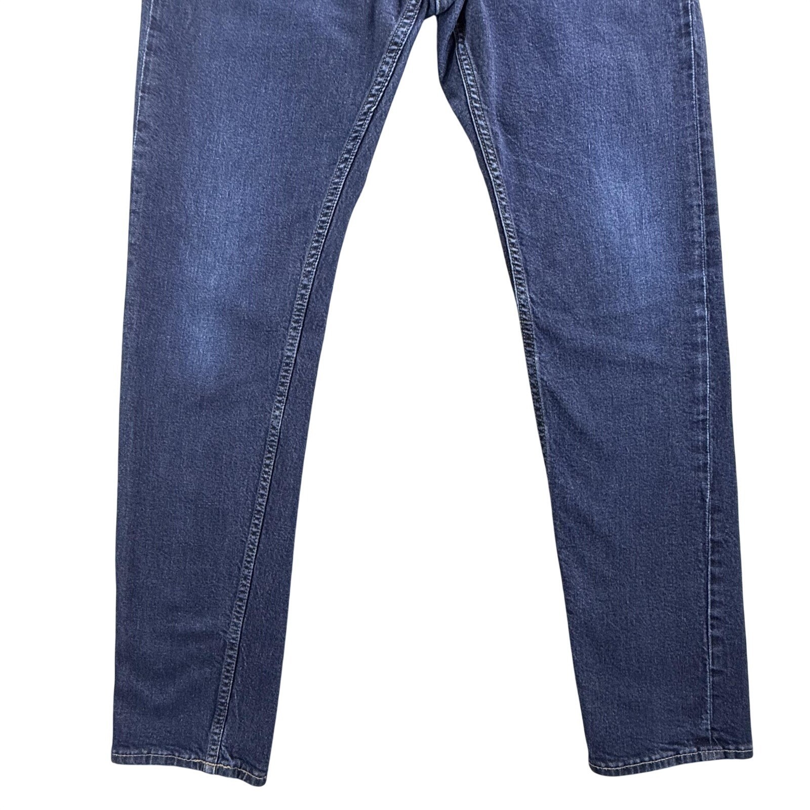 Bonobos Jeans Mens 35×34 Blue Slim Tapered Stretch Denim Medium Wash BDB05260S