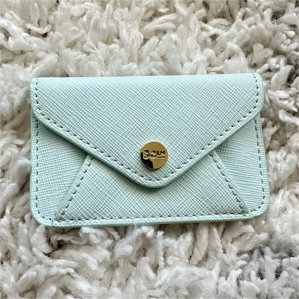 Stoney clover land Cell Phone Envelope light green sky